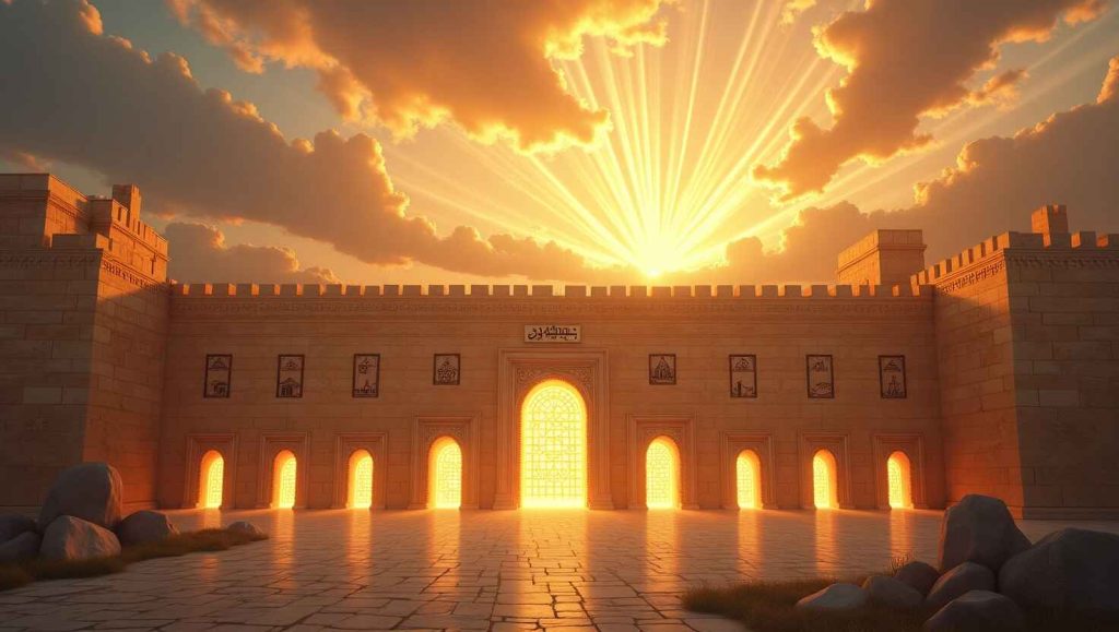 the sheep gate the portal of redemption